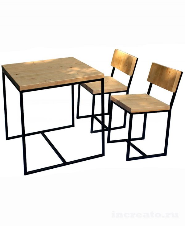 Комплект стол и стулья "1"